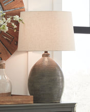 Load image into Gallery viewer, Joyelle - Terracotta Table Lamp - Gray