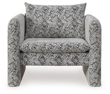 Load image into Gallery viewer, Kenbell - Accent Chair - Black / White