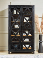 Load image into Gallery viewer, Christop - Accent Cabinet - Black / Brown