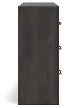 Load image into Gallery viewer, Hollivern - Six Drawer Dresser - Dark Gray