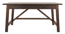 Load image into Gallery viewer, Baldridge - Home Office Large Leg Desk - Rustic Brown