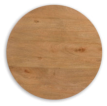 Load image into Gallery viewer, Kristiland - Round End Table - Light Brown