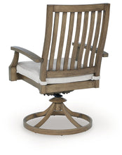 Load image into Gallery viewer, Rainier Ranch - Swivel Chair With Cushion (Set of 2) - Brown / Beige