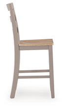 Load image into Gallery viewer, Harperfeld - Barstool (Set of 2) - Natural / Gray