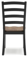 Load image into Gallery viewer, Wildenauer - Dining Room Side Chair (Set of 2) - Brown / Black
