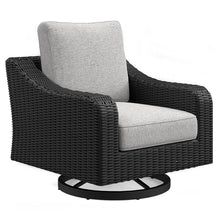 Load image into Gallery viewer, Beachcroft - Swivel Lounge Chair - Black / Light Gray