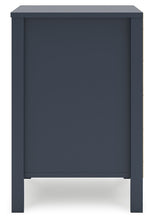 Load image into Gallery viewer, Simmenfort - Two Drawer Night Stand - Navy Blue