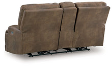Load image into Gallery viewer, Beckley Place - Power Reclining Loveseat With Console / Adjustable Headrest - Earth