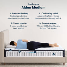 Load image into Gallery viewer, Classic - 11.5" Alden Medium Mattress
