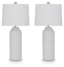 Load image into Gallery viewer, Vauville - Poly Table Lamp (Set of 2) - White