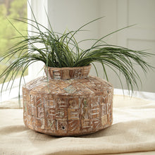 Load image into Gallery viewer, Meltland - Vase - Square - Natural / Black
