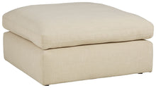 Load image into Gallery viewer, Elyza - Oversized Accent Ottoman - Linen