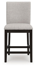 Load image into Gallery viewer, Neymorton - 5 Pc. - Rectangular Dining Room Counter Table, 4 Barstools - Dark Grayish Brown