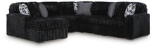 Load image into Gallery viewer, Midnight-Madness - 5 Piece Sectional