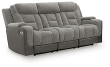 Load image into Gallery viewer, Mixed Motion - Power Reclining Sofa With Adjustable Headrest