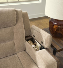 Load image into Gallery viewer, Mixed Motion - Power Reclining Sofa With Adjustable Headrest