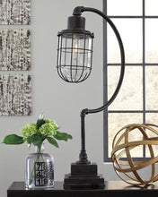 Load image into Gallery viewer, Jae - Metal Desk Lamp - Antique Black