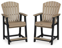 Load image into Gallery viewer, Fairen Trail - Barstool (Set of 2) - Black / Driftwood