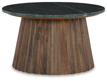 Load image into Gallery viewer, Ceilby - Accent Cocktail Table - Black / Brown