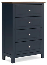 Load image into Gallery viewer, Landocken - Four Drawer Chest - Brown / Blue