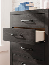 Load image into Gallery viewer, Hollivern - Five Drawer Chest - Dark Gray