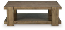 Load image into Gallery viewer, Flangren - Rectangular Cocktail Table - Light Brown
