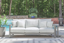 Load image into Gallery viewer, Hurley Park - 4 Pc. - Outdoor Sofa, 2 Lounge Chairs And Coffee Table - Gray