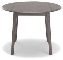 Load image into Gallery viewer, Shullden - Round Drm Drop Leaf Table - Gray
