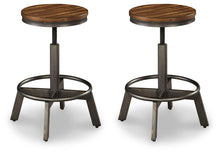 Load image into Gallery viewer, Torjin - Swivel Stool (Set of 2) - Dark Brown