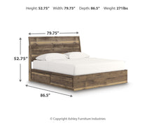 Load image into Gallery viewer, Chirason - Panel Bed With Storage