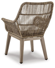 Load image into Gallery viewer, Beach Front - Arm Chair With Cushion (Set of 2) - Beige