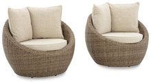 Load image into Gallery viewer, Danson - Swivel Lounge w/Cushion (Set of 2) - Beige