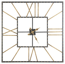 Load image into Gallery viewer, Thames - Wall Clock - Black / Gold Finish