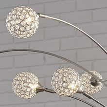 Load image into Gallery viewer, Winter - Metal Arc Lamp - Silver Finish