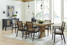 Load image into Gallery viewer, Galliden - Dining Upholstered Arm Chair (Set of 2) - Black