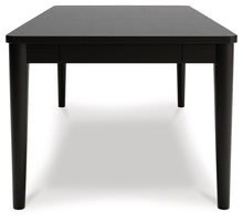 Load image into Gallery viewer, Portdown - Rectangular Dining Room Extension Table - Black