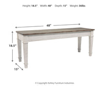 Load image into Gallery viewer, Skempton - Storage Bench - White