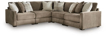 Load image into Gallery viewer, Camellia-Court - 5-Piece Sectional - Coffee