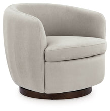 Load image into Gallery viewer, Annbury - Swivel Accent Chair - Light Beige