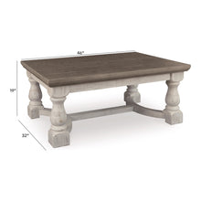 Load image into Gallery viewer, Havalance - Rectangular Cocktail Table - Gray / White