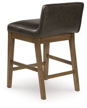 Load image into Gallery viewer, Cabalynn - Upholstered Barstool (Set of 2) - Two-tone Brown
