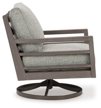 Load image into Gallery viewer, Hillside Barn - Swivel Lounge W/ Cushion - Gray / Brown