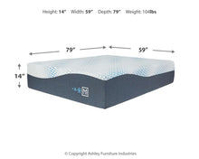 Load image into Gallery viewer, Millennium Cushion Firm Gel Memory Foam Hybrid - Cushion Firm Gel Memory Foam Hybrid California King Mattress - White