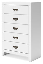 Load image into Gallery viewer, Binterglen - Five Drawer Chest - White