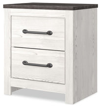 Load image into Gallery viewer, Gerridan - Two Drawer Night Stand - White / Gray