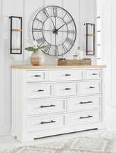 Load image into Gallery viewer, Ashbryn - Dresser - White / Natural