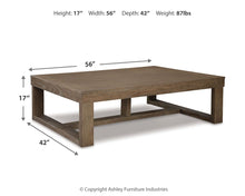 Load image into Gallery viewer, Cariton - Rectangular Cocktail Table - Gray