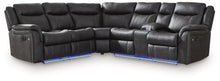 Load image into Gallery viewer, Sultan Meadow - 2-Piece Reclining Sectional - Carbon