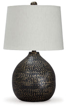 Load image into Gallery viewer, Maire - Metal Table Lamp - Black / Gold Finish