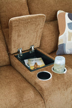 Load image into Gallery viewer, Kanlow - Dbl Reclining Loveseat With Console - Honey